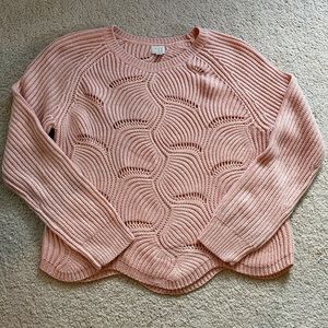 A new day pink sweater